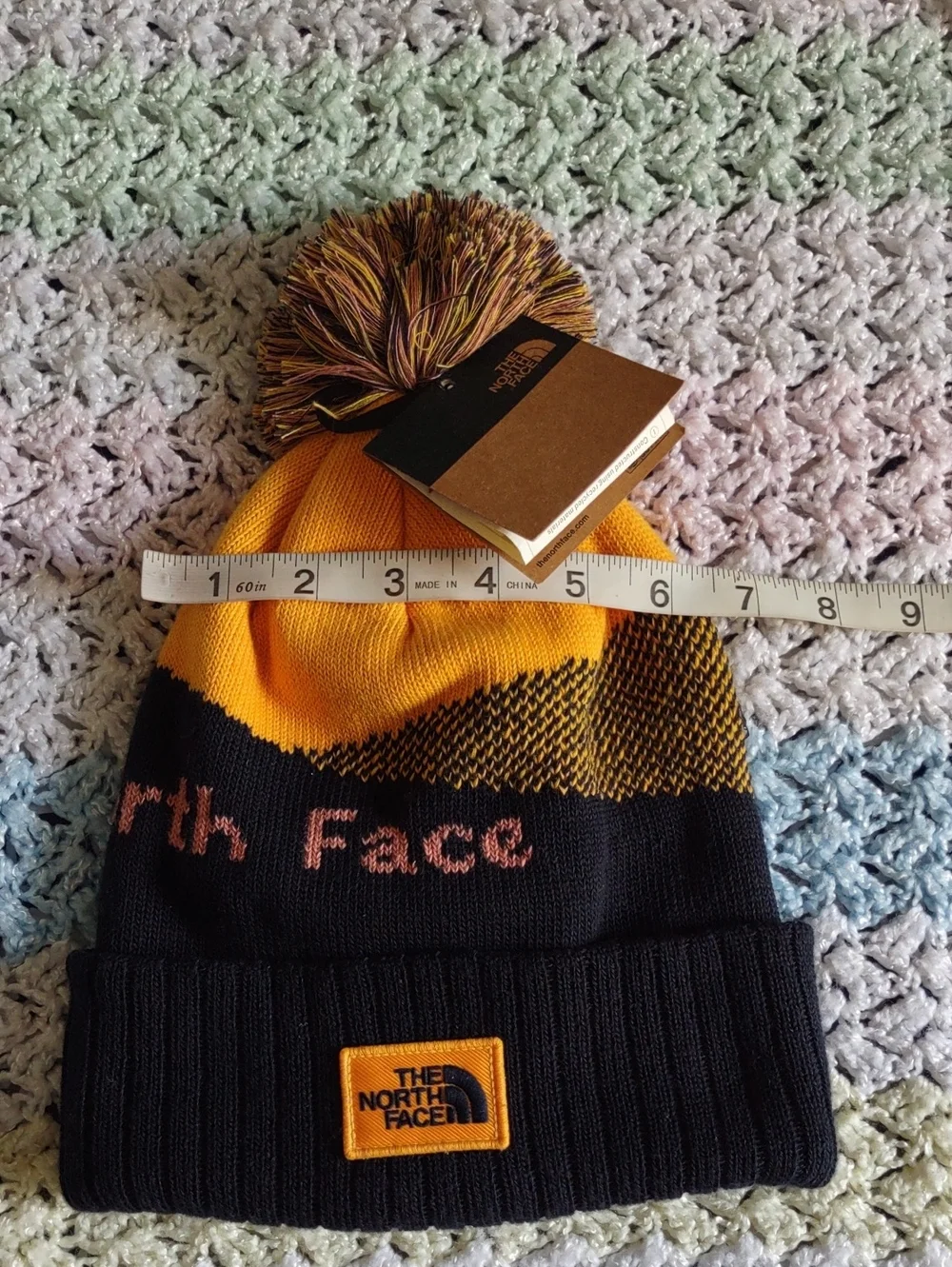 The North Face Recycled Pom Beanie Aviator Navy